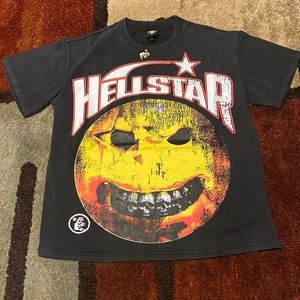 Hellstar graphic design t shirt